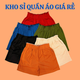 Quần Đùi BigSize Thun Gân Thái Mặc Nhà Thoải Mái Vải Dầy Dặn Loại 1 Có Túi