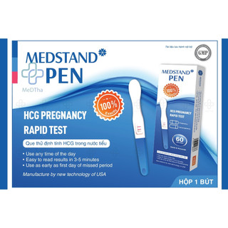 Bút thử thai medstand pen - bút thử phát hiện thai sớm, que test nhanh, chính xác, tiện lợi