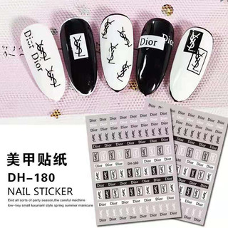 Stick hình dán trang trí Nail [1-50]