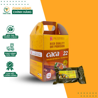 Lương khô cacao, sản phẩm chính hãng công ty 22, hộp 10 gói trọng lượng 700g