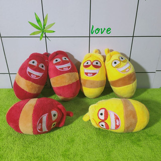 Gấu bông sâu larva đồ chơi nhồi bông sâu tinh nghịch ấu trùng tinh nghịch
