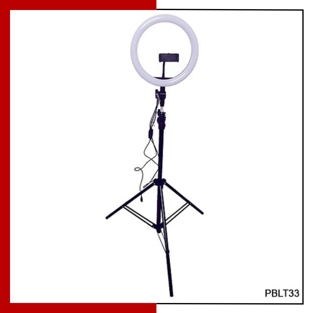 Đèn Livestream Size 36CM Chân 2 Mét Hoco