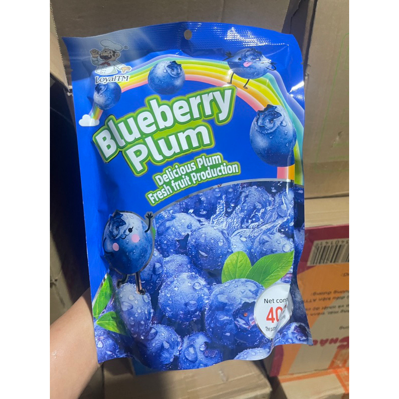 Mứt trái cây mận xấy khô 408g