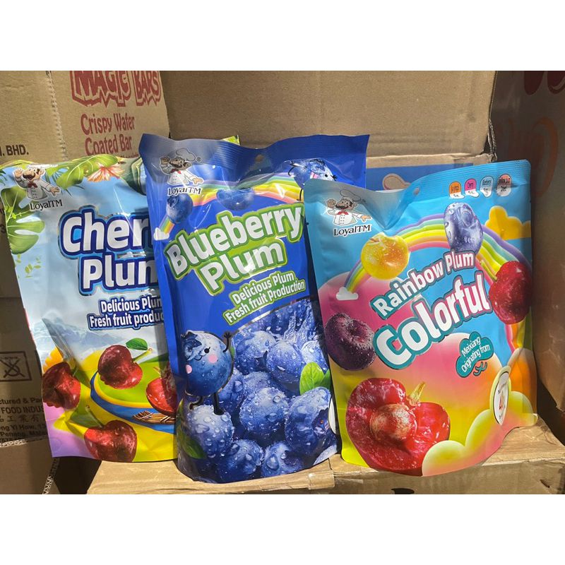 Mứt trái cây mận xấy khô 408g