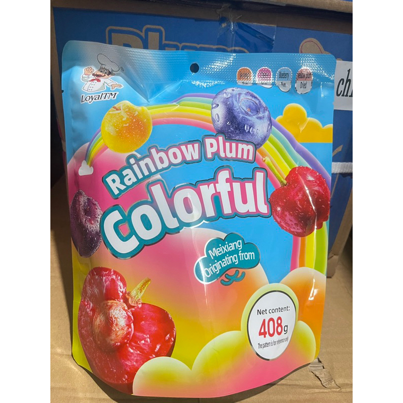 Mứt trái cây mận xấy khô 408g