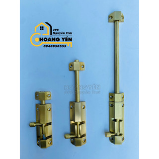 Chốt cửa bằng đồng dài 10/20/30cm, chốt cổng bằng đồng 10 tấc, 20 tấc, 30 tấc - chốt đồng thang