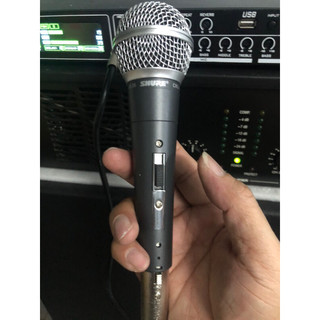 Micro karaoke có dây Shure CRS-58 (Mic mini nhỏ gọn xinh xắn, dây dài 5M chống nhiễu, mic hát rất nhẹ, không hú rít)