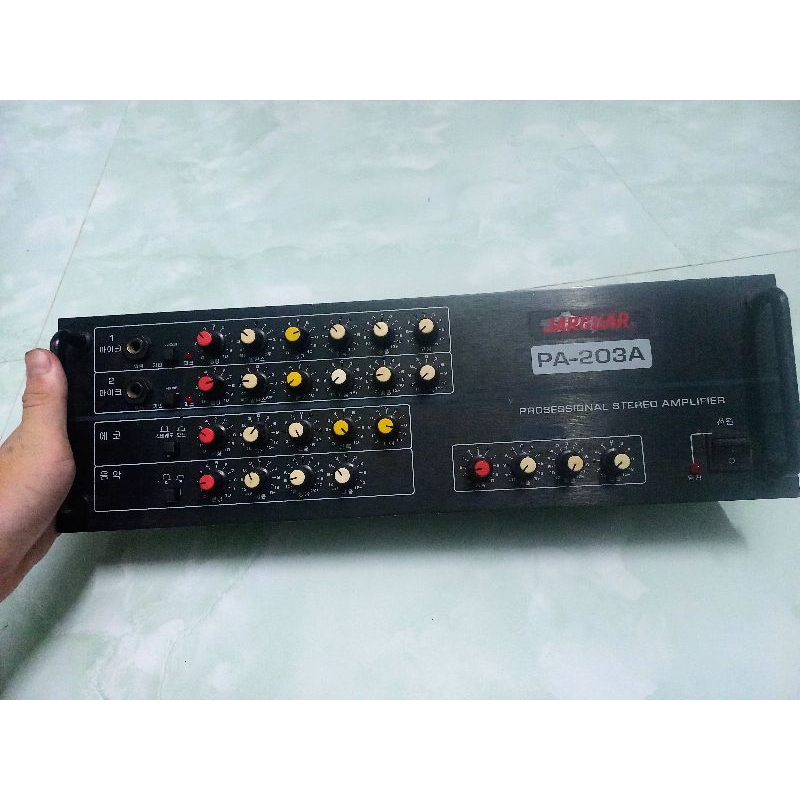 Mặt ampli còn mới