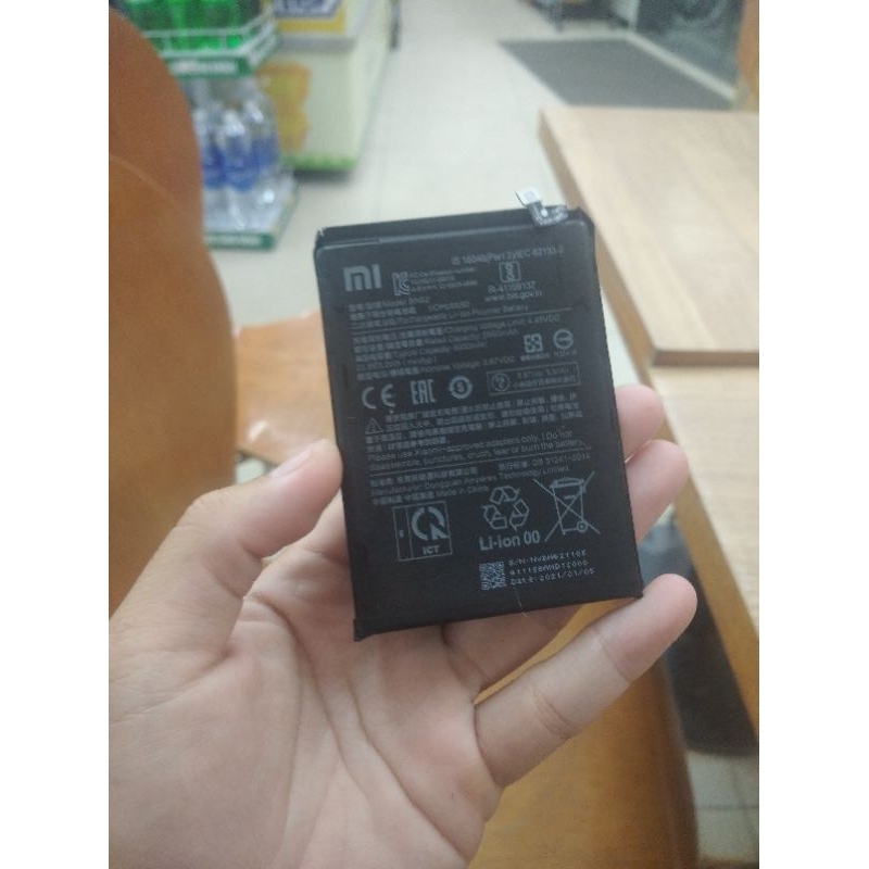 Pin linh kiện Xiaomi Poco M3, Redmi Note 9 4G, Redmi 9T, Pin BN62, 5900, 6000 mAh