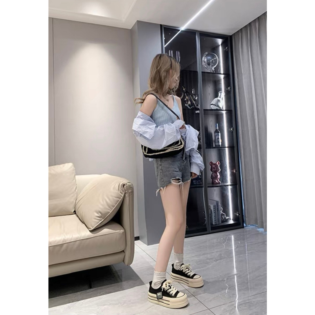 Giày thể thao giày nữ tem vuông siêu bền siêu đẹp