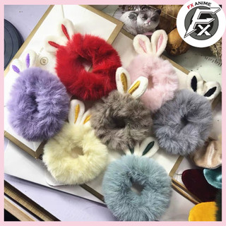 Dây Cột Tóc , Cột Tóc scrunchies, Dây Buộc Tóc tai thỏ đáng yêu phong cách Hàn Quốc Fx Anime