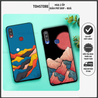 Ốp lưng Vivo U10 / Y11 / Y12 / Y15 / Y17 in hình phong cảnh hoàng hôn trên dãy núi siêu đẹp