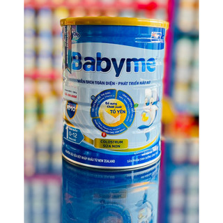 Sữa Bột Babyme Số 1 900g HSD mới nhất