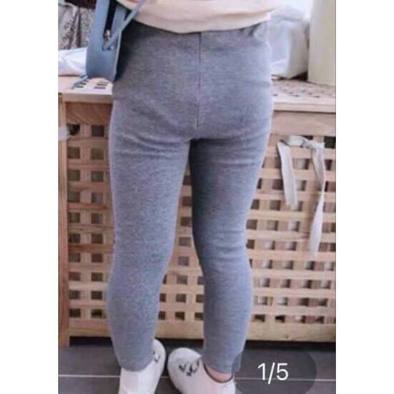 Quần legging tăm cho bé gái 17-28kg