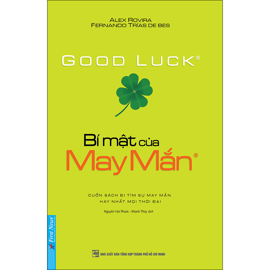 Sách Bí Mật Của May Mắn  - Good Luck - First News