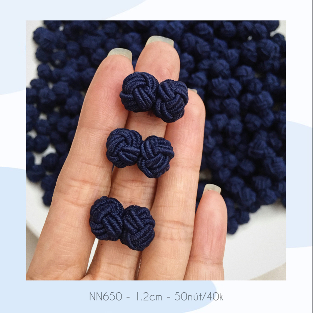 Set 50 nút áo NN650, size 1.2cm