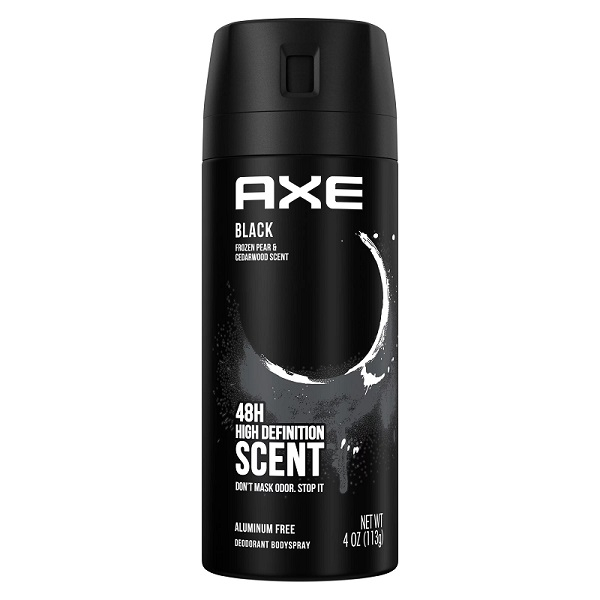 Xịt khử mùi Ngăn Mùi Toàn Thân Axe Black 113g (Mỹ)