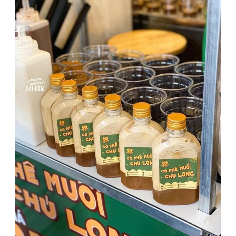 Cafe muối chú Long