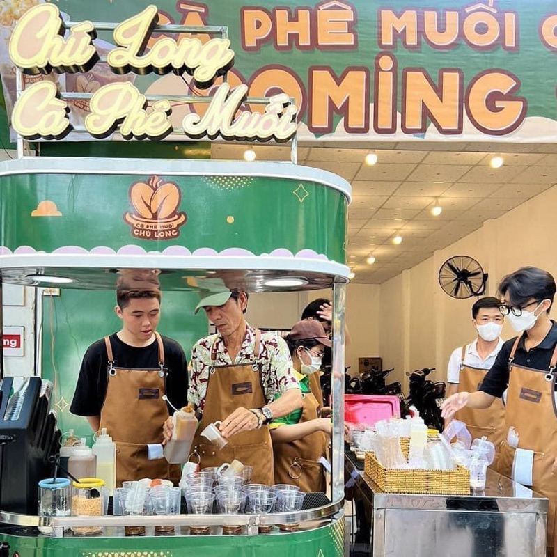 Cafe muối chú Long