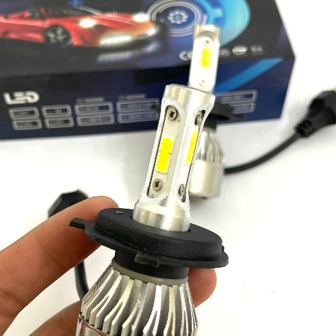 Đèn Led Pha X7S Chân H4 Gắn Xe Máy- Ô Tô Siêu Sáng Chống Nước Tuyệt Đối-Bảo Hành 12 Tháng