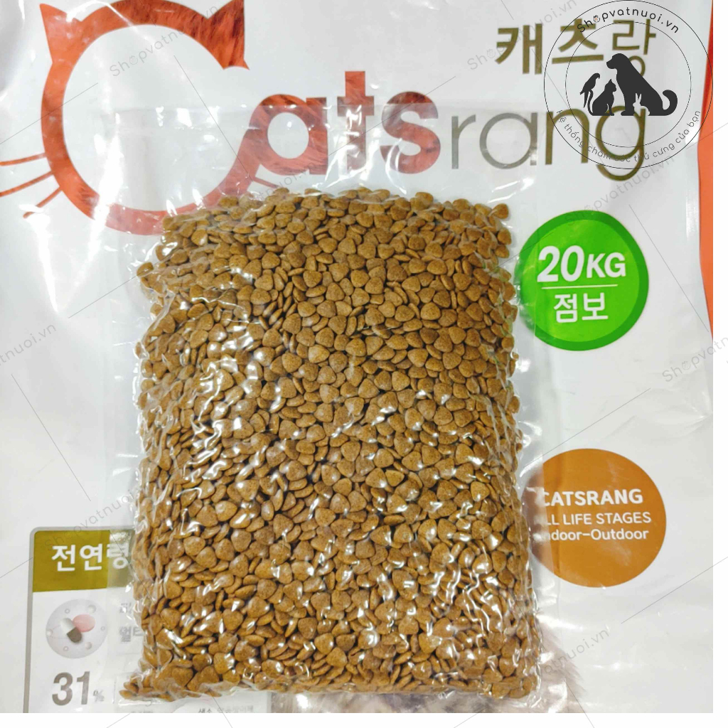 Catsrang Thức Ăn Hạt Dành Cho Mèo Mọi Lứa Tuổi 1kg