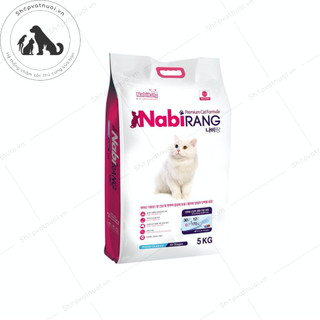 Thức Ăn Hạt Khô Cho Mèo Mọi Lứa Tuổi Nabirang Hàn Quốc 5kg