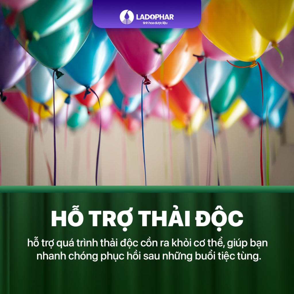 Giải rượu bảo vệ gan nosamin ladopharma