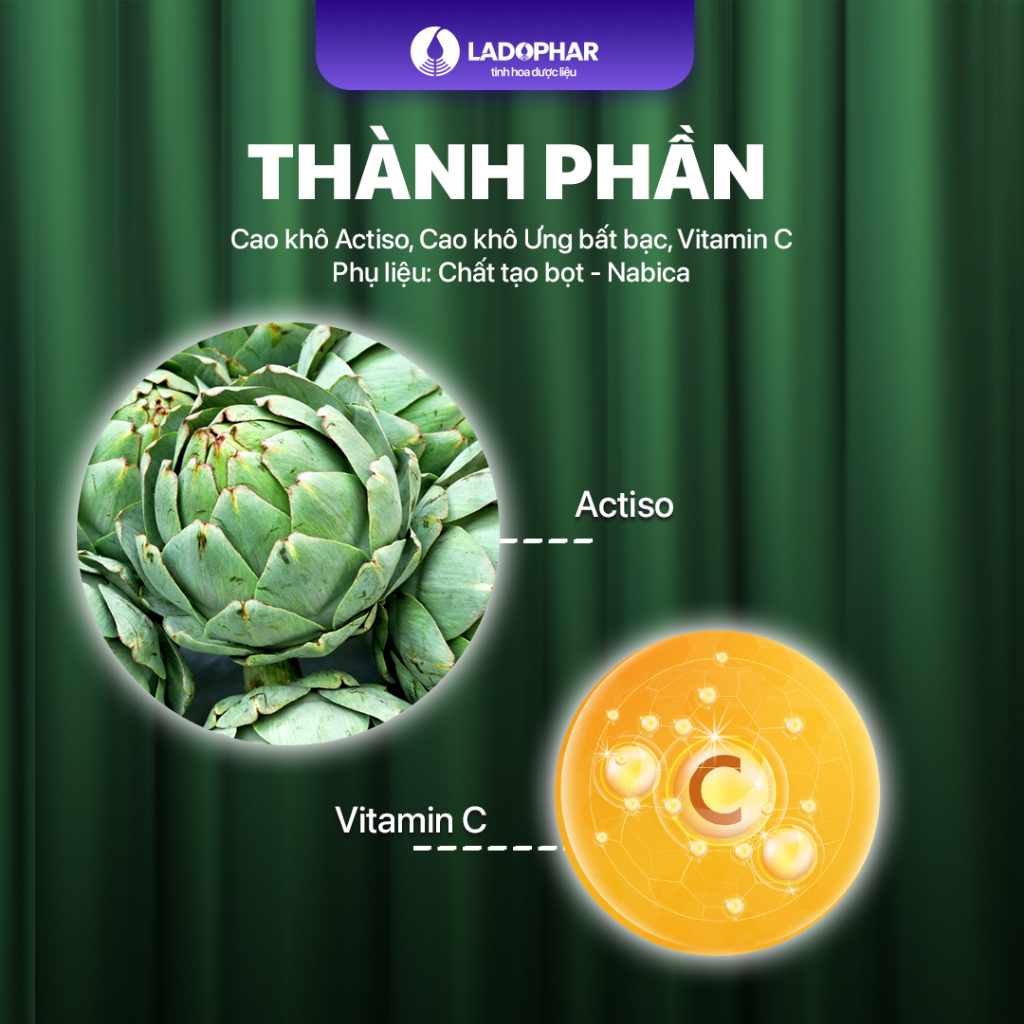 Giải rượu bảo vệ gan nosamin ladopharma