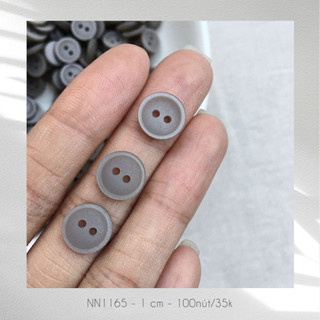 Set 100 nút áo nn1165, size 1cm