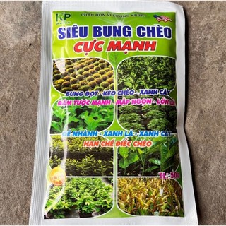 Phân bón Siêu bung chèo bung đọt kéo chèo mập ngọn lớn lá xanh dày lá