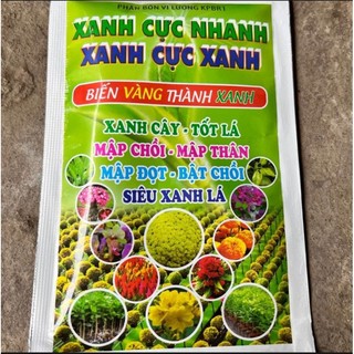 Phân bón xanh cực xanh xanh cây tốt lá mập chồi mập thân mập đọt bật chồi xanh lá