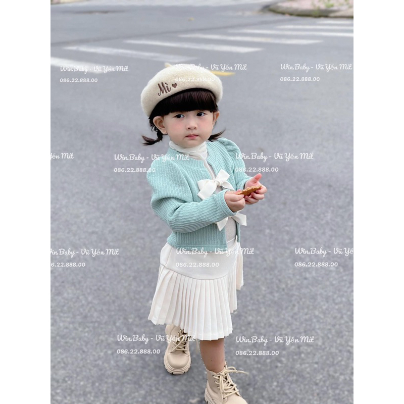 Mũ nồi dạ thêu tên cho bé size 2-6 tuổi