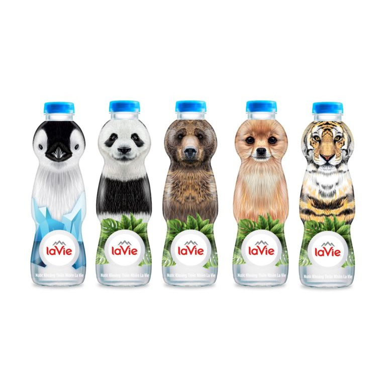 Thùng 24 chai nước khoáng không ga LAVIE KIDS 330ml / Lốc 6 chai nước khoáng LA VIE KIDS 330ml