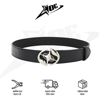 (Có sẵn) AOE STUDIO - Thắt lưng nam nữ da PU ETERNITY dây nịt cao cấp hình hành tinh phong cách Y2K