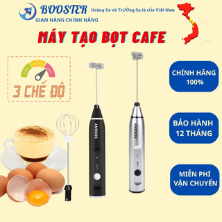 Máy đánh bọt cà phê khanhly đánh trứng cầm tay mini không dây đa năng 3 chế độ 2 đầu trộn máy đánh tr