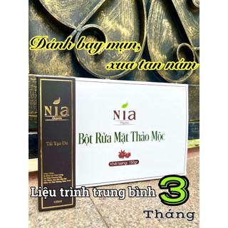 Bột rửa mặt thảo mộc Nia Organic (mua 3 giảm 10%)