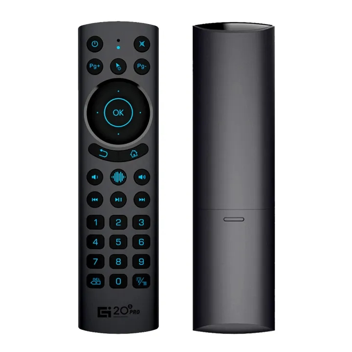 Điều khiển từ xa/chuột bay G20S PRO BT/G10S PRO BT, 2 chế độ Bluetooth + 2.4G Wireless, trợ lý giọng nói, đèn nền