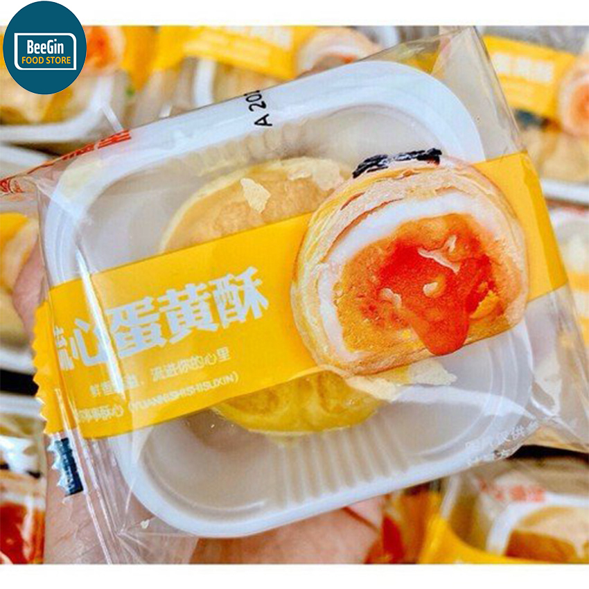 Bánh Liu Pía Trứng Muối Tan Chảy Đài Loan thùng 1 kg - B08kg - BeeGin Food