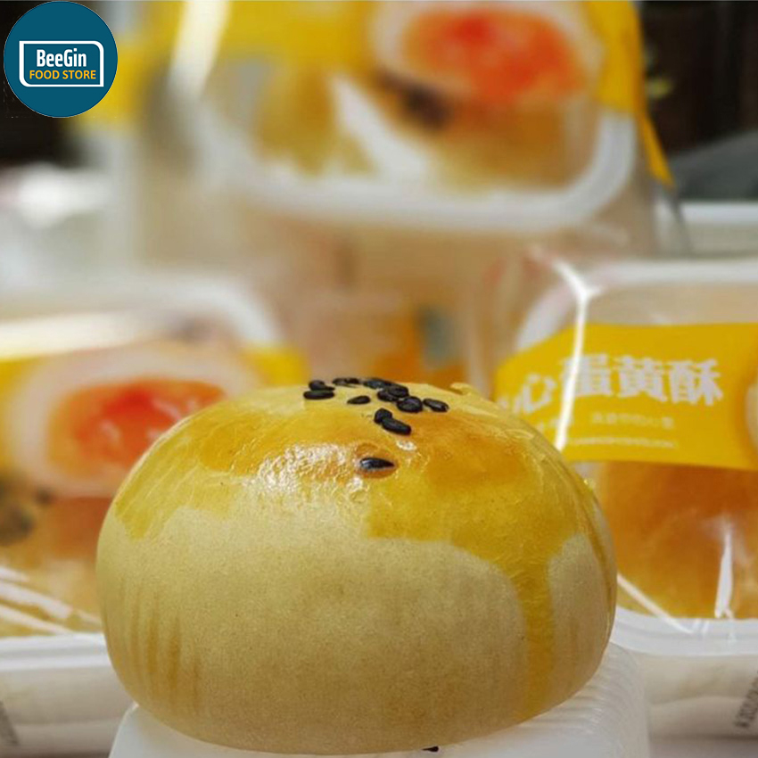 Bánh Liu Pía Trứng Muối Tan Chảy Đài Loan thùng 1 kg - B08kg - BeeGin Food