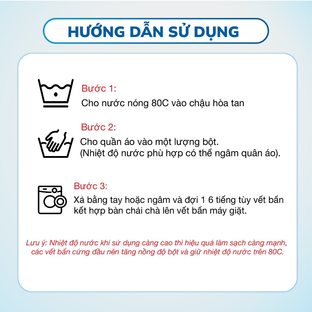 Bột tẩy quần áo màu CleanZ 300g đánh bay vết bẩn, ố màu giúp làm sạch quần áo như mới