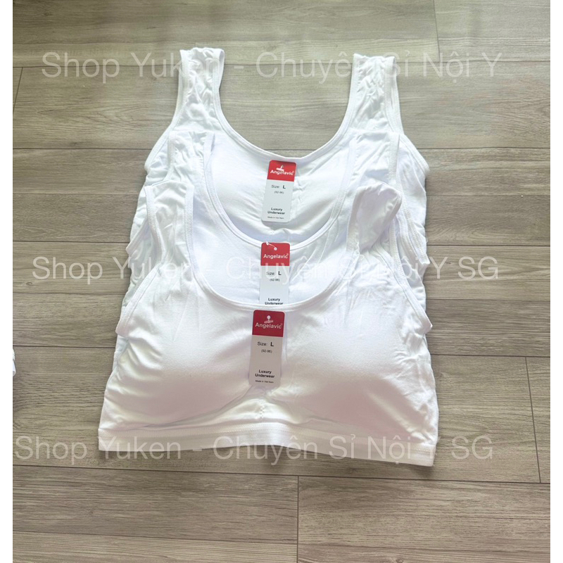 Áo Lót 3 Lỗ Cho học sinh big size 25-75kg . Áo bra mút may liền chất cotton mát và bền