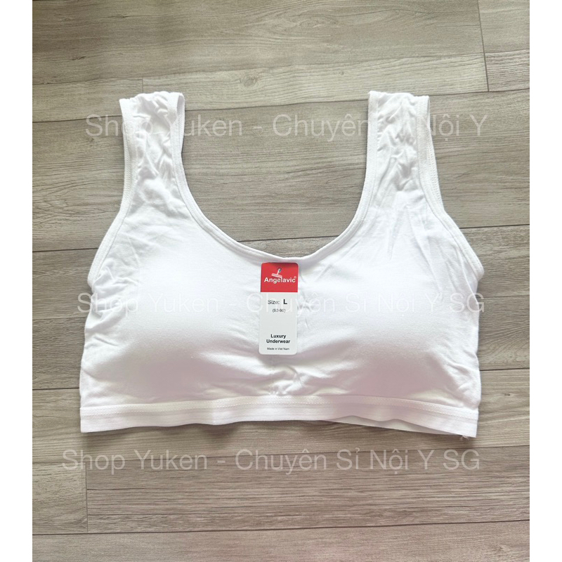 Áo Lót 3 Lỗ Cho học sinh big size 25-75kg . Áo bra mút may liền chất cotton mát và bền