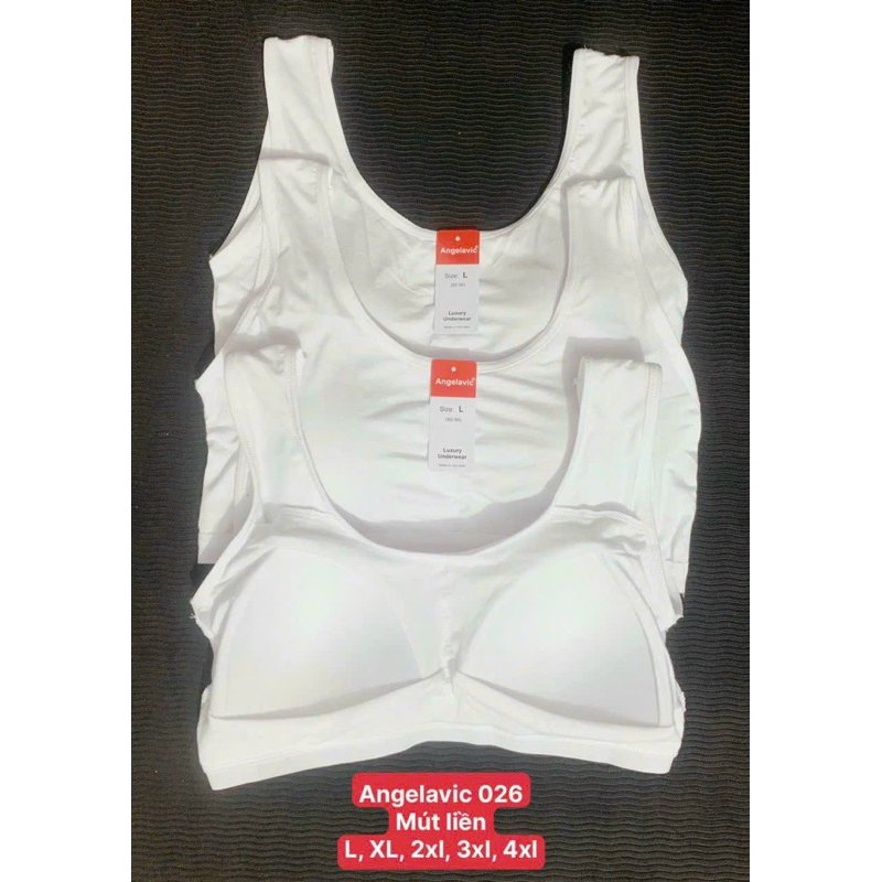 Áo Lót 3 Lỗ Cho học sinh big size 25-75kg . Áo bra mút may liền chất cotton mát và bền