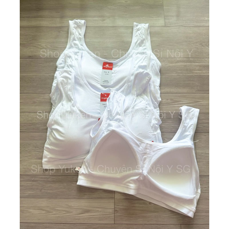 Áo Lót 3 Lỗ Cho học sinh big size 25-75kg . Áo bra mút may liền chất cotton mát và bền