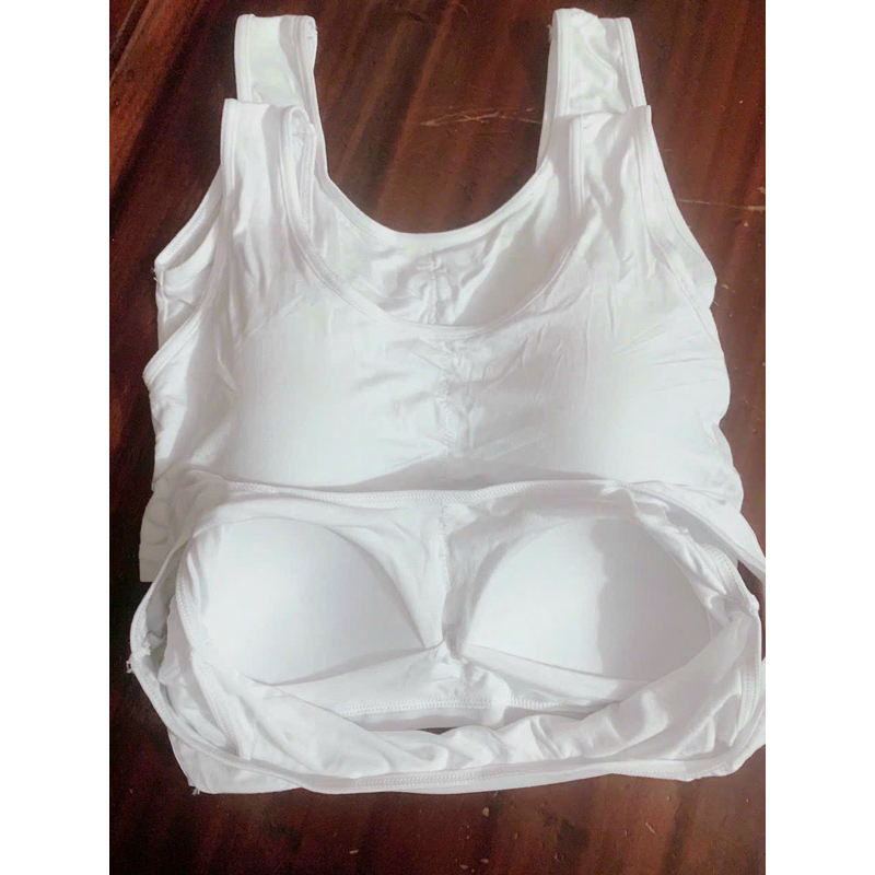Áo Lót 3 Lỗ Cho học sinh big size 25-75kg . Áo bra mút may liền chất cotton mát và bền