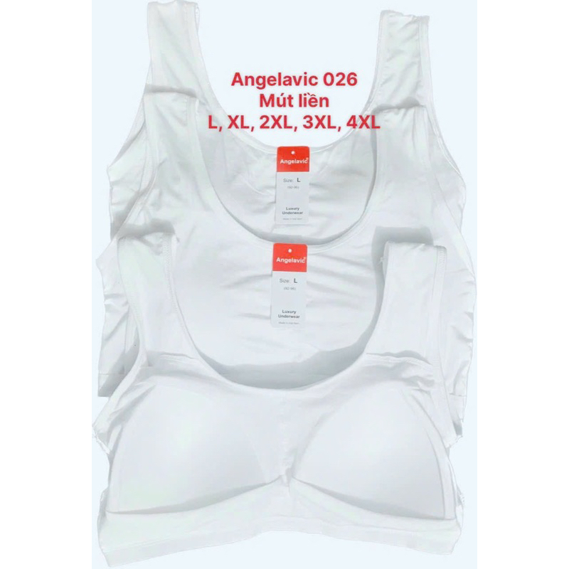 Áo Lót 3 Lỗ Cho học sinh big size 25-75kg . Áo bra mút may liền chất cotton mát và bền