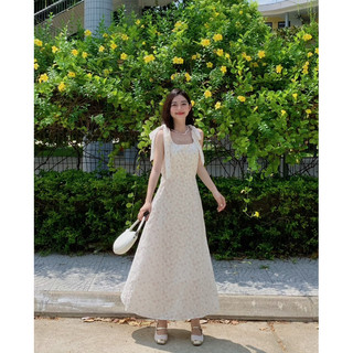 Yumi dress - đầm thắt nơ dáng xoè thiết kế Ma Vie