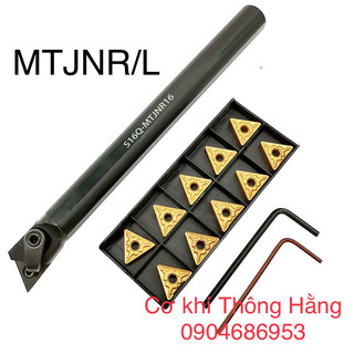 Cán tiện lỗ s16-mtjnrm16/ s20/ s25/ s32/ s40 lắp chip tam giác.
