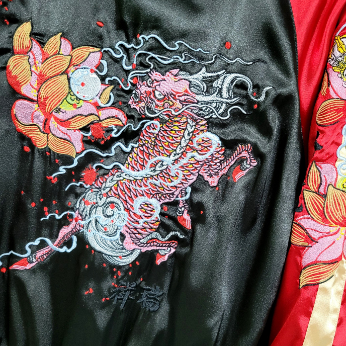 Áo khoác bomber thêu 2hand giá tốt, áo bomber 2hand