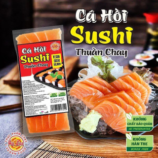 Cá hồi sushi chay âu lạc